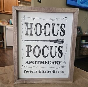 Hocus Pocus Apothecary Wall Art